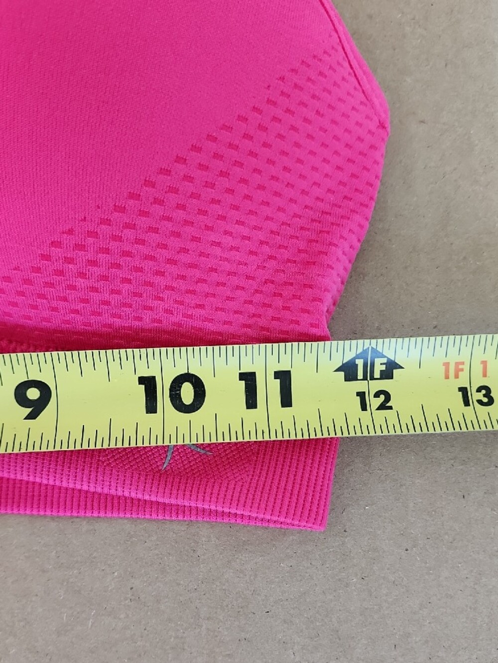 Danskin Now Hot Pink Racerback Sports Bra Seamless Wireless - Picture 5 of 5